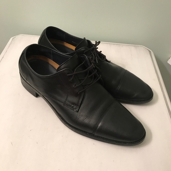 Cole Haan black leather shoes main image 5